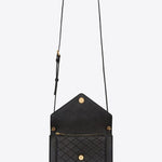 GABY MINI SATCHEL IN QUILTED LAMBSKIN