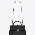 LE FERMOIR SMALL TOP HANDLE BAG IN SHINY LEATHER