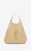 ICARE MAXI SHOPPING BAG IN QUILTED NUBUCK SUEDE