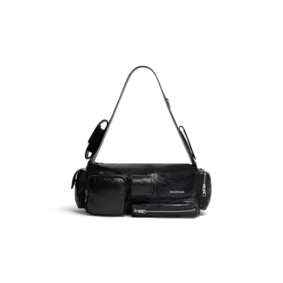 MEN'S SUPERBUSY SMALL SLING BAG IN BLACK