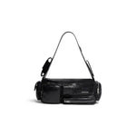 MEN'S SUPERBUSY SMALL SLING BAG IN BLACK