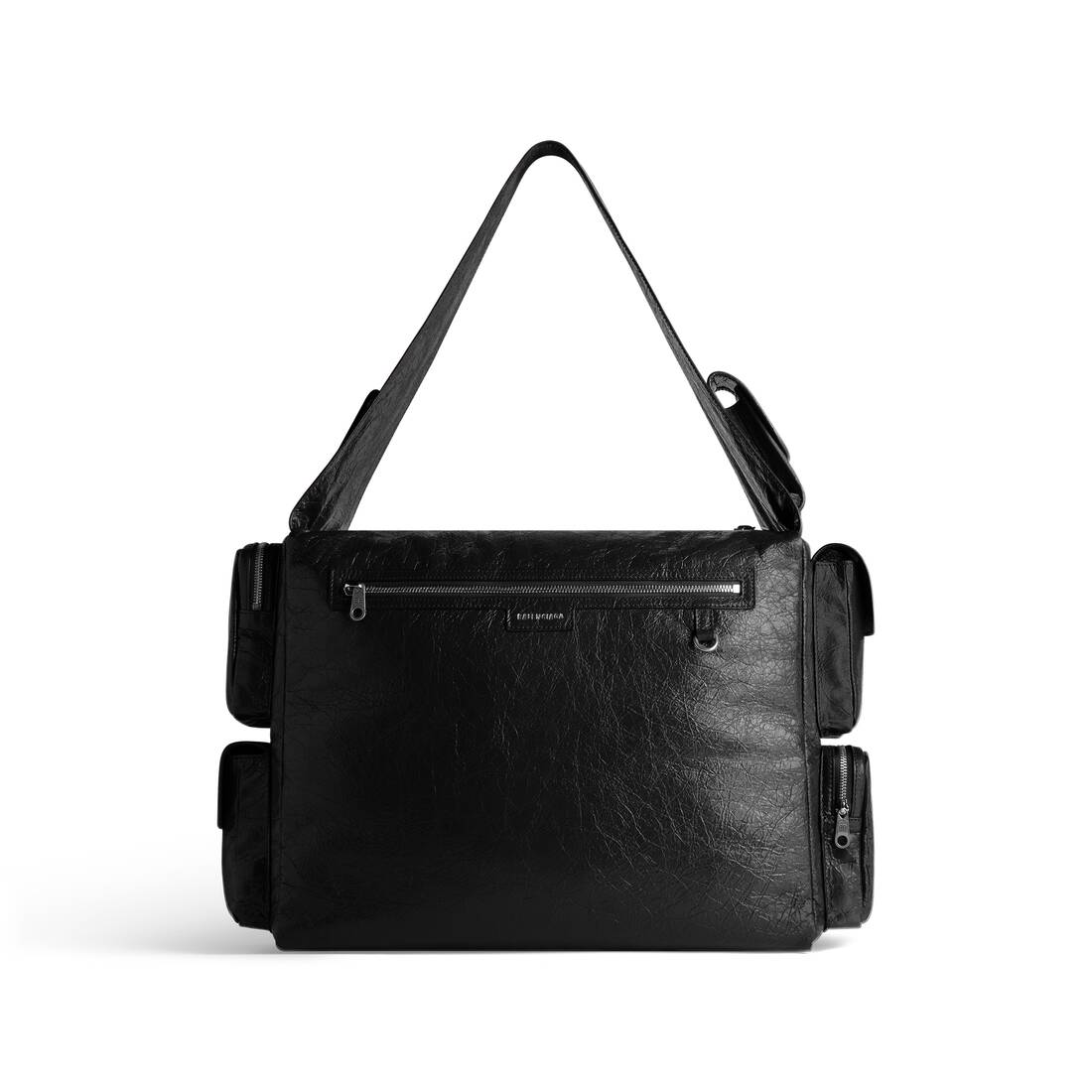 SUPERBUSY LARGE SLING BAG IN BLACK