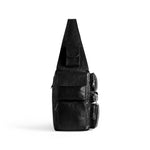 SUPERBUSY LARGE SLING BAG IN BLACK