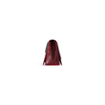 WOMEN'S CRUSH MEDIUM CHAIN BAG IN DARK RED