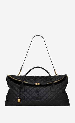 ES GIANT TRAVEL BAG IN QUILTED LEATHER