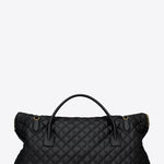 ES GIANT TRAVEL BAG IN QUILTED LEATHER