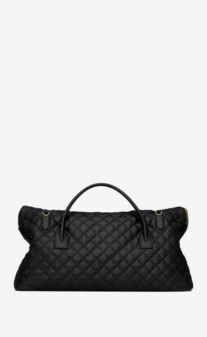 ES GIANT TRAVEL BAG IN QUILTED LEATHER