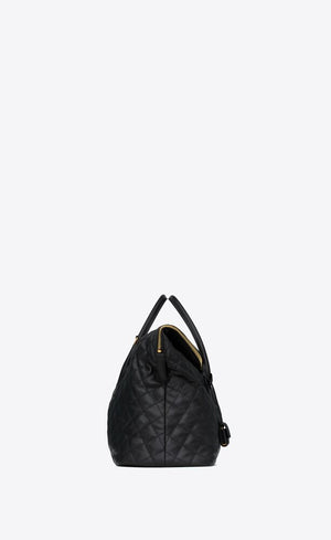 ES GIANT TRAVEL BAG IN QUILTED LEATHER