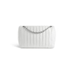 WOMEN'S MONACO MEDIUM CHAIN BAG QUILTED IN OFF WHITE