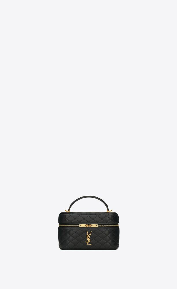 GABY MINI VANITY BAG IN LAMBSKIN