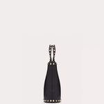 ROCKSTUD CROSSBODY POUCH IN GRAINY CALFSKIN