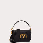 VALENTINO GARAVANI ALLTIME GRAINY CALFSKIN SHOULDER BAG