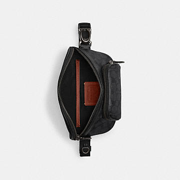 BECK BELT BAG IN SIGNATURE CANVAS