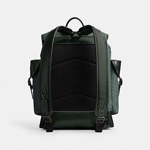 HITCH BACKPACK IN MICRO SIGNATURE JACQUARD