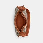 EVE SHOULDER BAG IN SIGNATURE TEXTILE JACQUARD