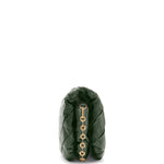 Puffer Goya in pleated shiny nappa lambskin