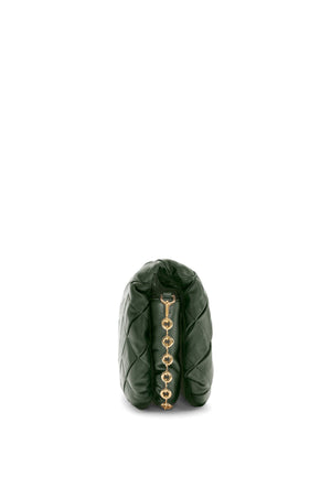 Puffer Goya in pleated shiny nappa lambskin