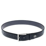 GUCCI SIGNATURE BELT WITH GG DETAIL