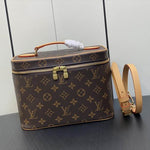 LOUIS VUITTON Monogram Nice BB Hand vanity bag M42265 Monogram canvas Used LV