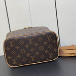 LOUIS VUITTON Monogram Nice BB Hand vanity bag M42265 Monogram canvas Used LV