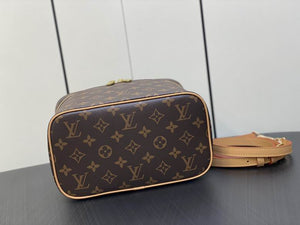 LOUIS VUITTON Monogram Nice BB Hand vanity bag M42265 Monogram canvas Used LV