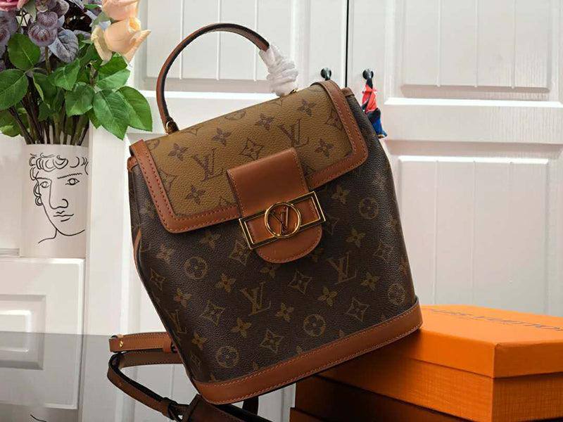 Louis Vuitton Dauphine Backpack Reverse Monogram Canvas PM