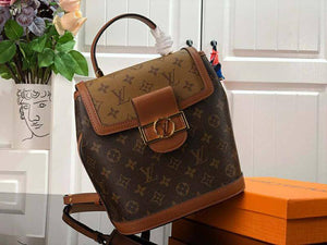 Louis Vuitton Dauphine Backpack Reverse Monogram Canvas PM