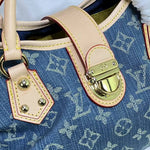 LOUIS VUITTON Mini Pretty Shoulder Bag M95050 Monogram denim Blue Women