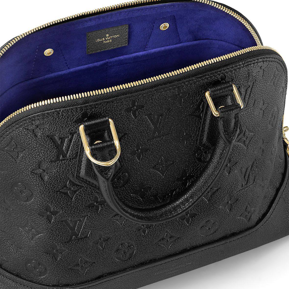 Louis Vuitton Black Empreinte Neo Alma PM