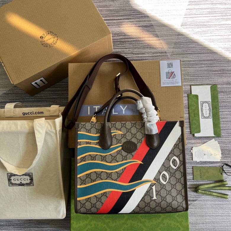 GUCCI - Geometric Printed Tote Bag