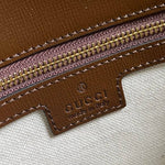 GUCCI - GG Supreme crossbody bag - brown