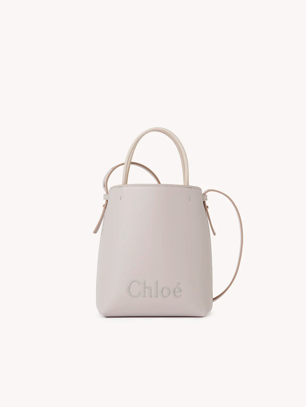 chloé sense micro tote bag