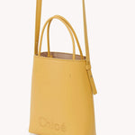 chloé sense micro tote bag