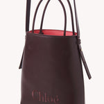 chloé sense micro tote bag