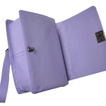 BOY CHANEL FLAP BAG LARGE LIGHT PURPLE