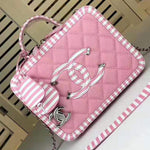 CHANEL VANITY CASE PINK A93343