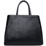 FENDI 2JOURS CALFSKIN TOTE BAG BLACK WITH FUR