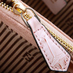 FENDI 2JOURS CALFSKIN TOTE BAG CROC PINK