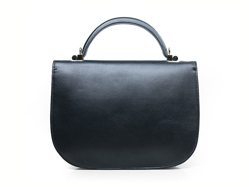 HERMES STIRRUP SHOULDER BAG BLACK