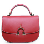 HERMES STIRRUP SHOULDER BAG RED