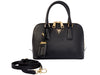 PRADA SAFFIANO LEATHER TOP HANDLE MINI BAG BLACK