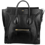 CELINE LUGGAGE MEDIUM TOTE IN CALFSKIN BLACK