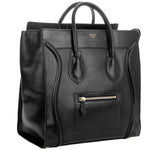 CELINE LUGGAGE MEDIUM TOTE IN CALFSKIN BLACK