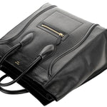 CELINE LUGGAGE MEDIUM TOTE IN CALFSKIN BLACK