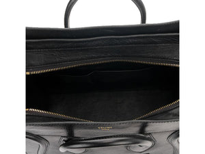 CELINE LUGGAGE MEDIUM TOTE IN CALFSKIN BLACK