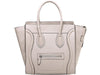 CELINE LUGGAGE MEDIUM TOTE IN CALFSKIN LIGHT KHAKI