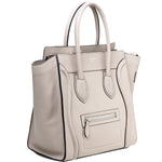 CELINE LUGGAGE MEDIUM TOTE IN CALFSKIN LIGHT KHAKI