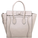 CELINE LUGGAGE MEDIUM TOTE IN CALFSKIN LIGHT KHAKI