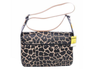 FENDI CHAMELEON LEOPARD SHOULDER BAG