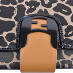 FENDI CHAMELEON LEOPARD SHOULDER BAG